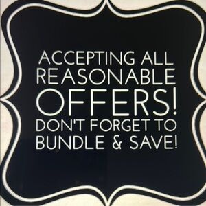 Accepting all reasonable offers